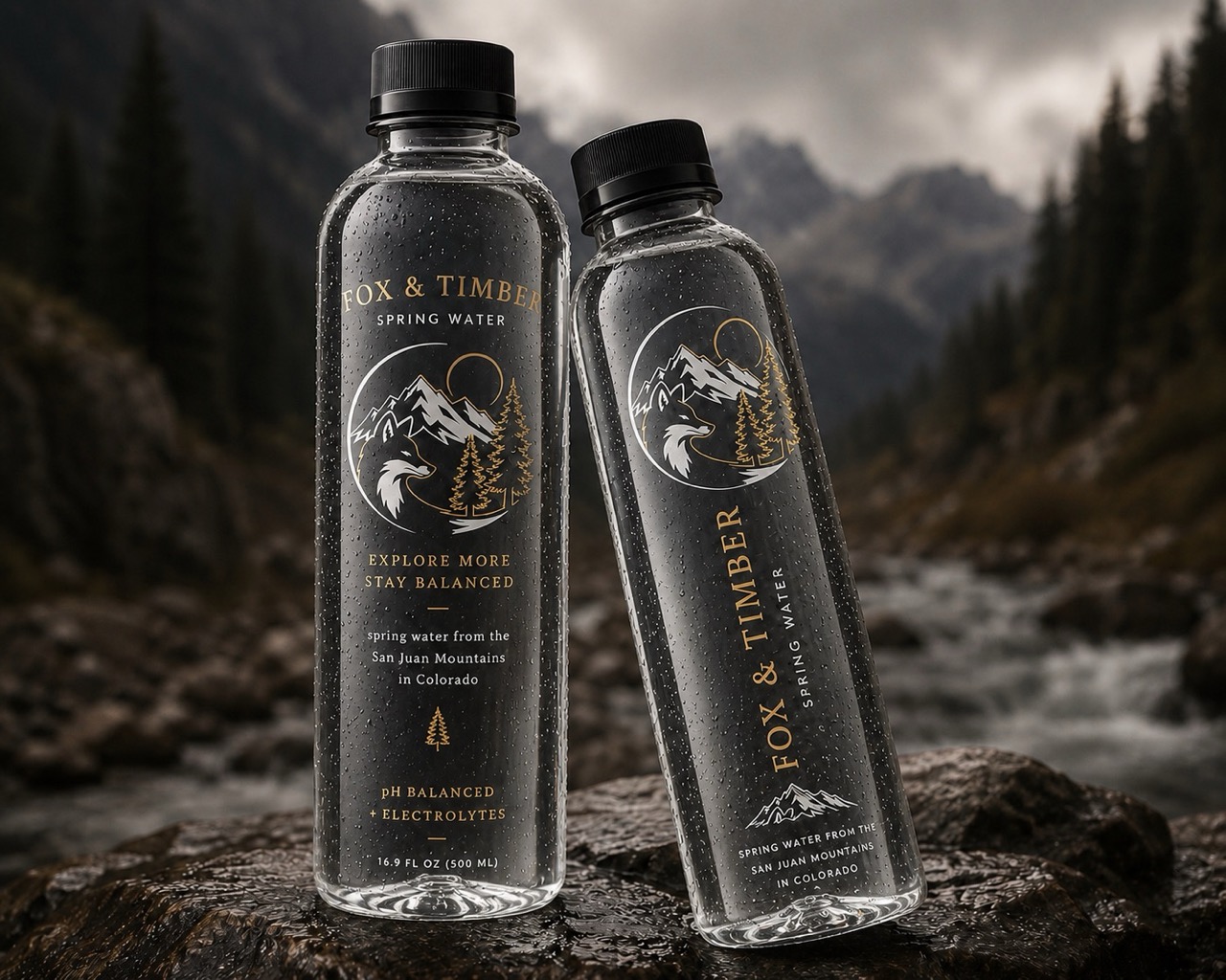 Fox & Timber Bottled Water